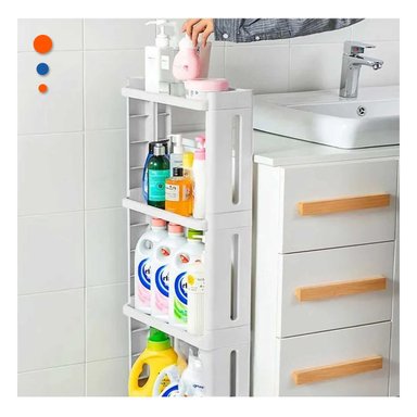 ESTANTE RYBIU HO29682 BLANCO FACIL ARMADO + LIGAS REGALO - 3