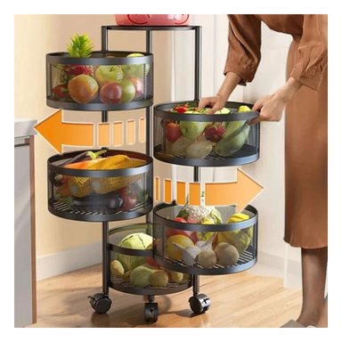 ESTANTE RYBIU HO29687 NEGRO PRACTICO MAMA + PAPEL REGALO