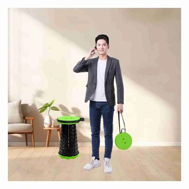 ASIENTO RYBIU HO28653 VERDE COMODO DE CAMPING + REGALO AGENDITA