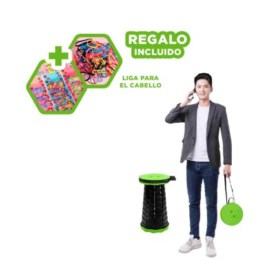 BANCA RYBIU HO28653 VERDE UTIL PARA EXTERIOR + REGALO LIGAS PARA PEINAR