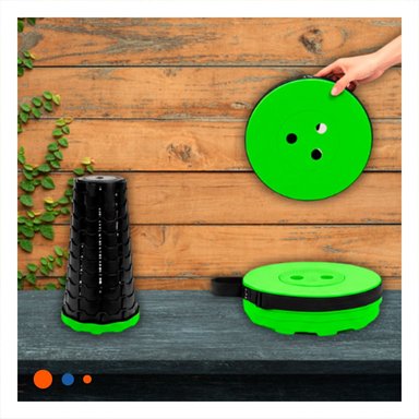 BANCA RYBIU HO28653 VERDE SEGURA Y PORTATIL + LIGAS DE REGALO