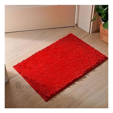 ALFOMBRA RYBIU HO29298 60 X 40 CM MODERNA COMODA PARA LA SALA ROJO + REGALO AGENDITA