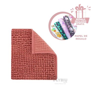 TAPETE RYBIU HO29297 60 X 40 CM MODERNA MODERNO Y PERFECTO ROSADO + PAPEL REGALO