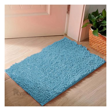 ALFOMBRA RYBIU HO29299 60 X 40 CM MODERNA IDEAL CELESTE + ENVOLTORIO REGALO