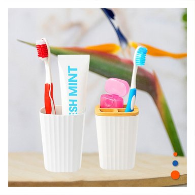 SET RYBIU HO29446 6 PIEZAS PARA ORGANIZAR BAÑO BLANCO + LIGAS DE REGALO