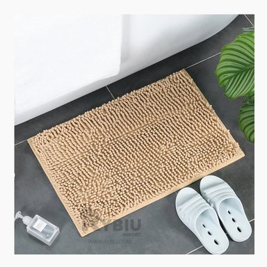 ALFOMBRA RYBIU HO29301 60 X 40 CM MODERNA SUAVE EN FORMA RECTANGULAR CREMA + GIFT MINIAGENDA