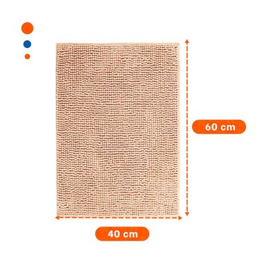 ALFOMBRILLA RYBIU HO29301 60 X 40 CM MODERNA VERSATIL CREMA + POST-IT ADHESIVOS - 4
