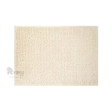 ALFOMBRA RYBIU HO29301 60 X 40 CM MODERNA CONFORTABLE DINAMICA CREMA + GIFT STICKERS