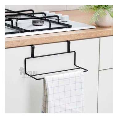 COLGADOR FUNCIONAL PARA TOALLA RYBIU HO29724 NEGRO + GIFT MINIAGENDA