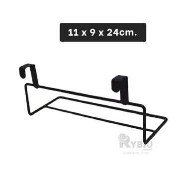 GANCHO RYBIU HO29724 RESISTENTE E IDEAL NEGRO + REGALO LIGAS PARA PEINAR