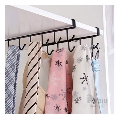 PERCHERO RYBIU HO29718 NEGRO ORGANIZADOR MULTIFUNCION + REGALO AGENDITA