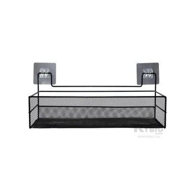 CANASTA RYBIU L-0953 METAL NEGRO IDEAL COSMETICOS PARED + GIFT STICKERS