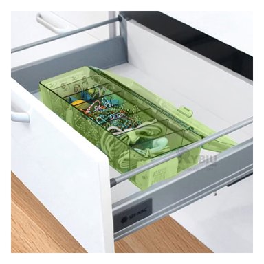 CAJA RYBIU HO29735 VERDE RESISTENTE USO VARIO + PAPEL REGALO