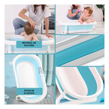 BAÑADOR RYBIU HO29549 CELESTE ASEO BEBE + REGALO LIGAS PEINAR