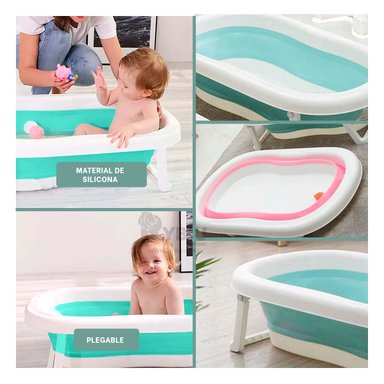 TINA RYBIU HO29550 VERDE CORREDIZA BAÑAR BEBE + REGALO AGENDITA