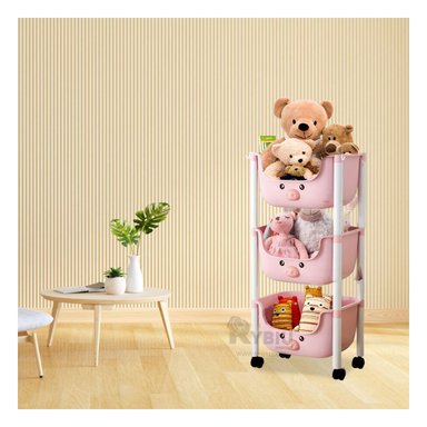 REPISA RYBIU HO29673 ROSADO FUNCIONAL CON RUEDA + GIFT MINIAGENDA