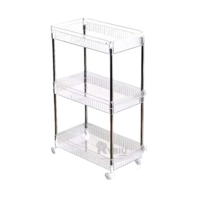 REPISA RYBIU HO29676 TRANSPARENTE PRACTICA RUEDAS COCINA ACRILICO + GIFT STICKERS