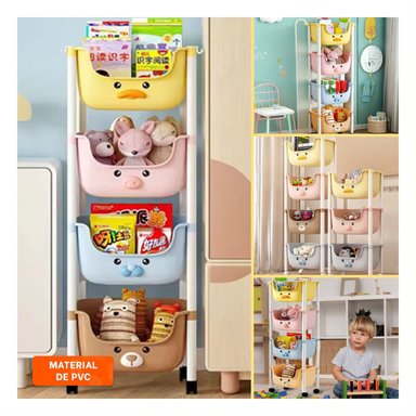 ESTANTE INFANTIL RYBIU HO29674 MULTICOLOR HOGAR + POST-IT ADHESIVOS