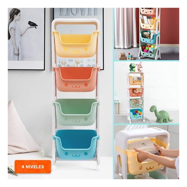 ESTANTE INFANTIL RYBIU HO29669 MULTICOLOR HOGAR + POST-IT ADHESIVOS