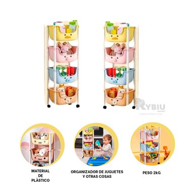 REPISA RYBIU HO29674 MULTICOLOR NIÑOS CON PERSONAJES + REGALO AGENDITA