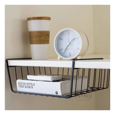 CESTO RYBIU L-0957 METAL NEGRO MULTIUSO PULIDO + AGENDITA