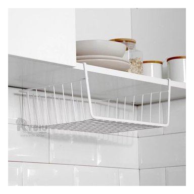 CANASTA RYBIU L-0957 METAL BLANCO PRACTICA + GIFT MINIAGENDA