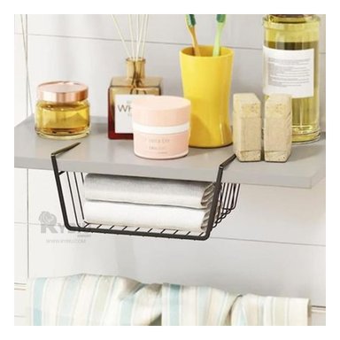 CESTO RYBIU L-0957 METAL NEGRO MULTIUSO PULIDO + AGENDITA