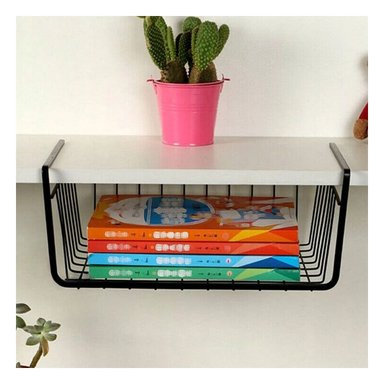 CESTO RYBIU L-0957 METAL NEGRO MULTIUSO PULIDO + AGENDITA