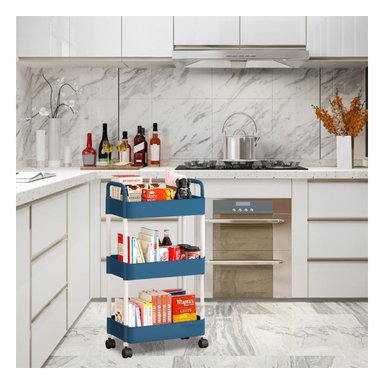 ORGANIZADOR RYBIU AZUL ACERO RESISTENTE AZUL + PAPEL REGALO