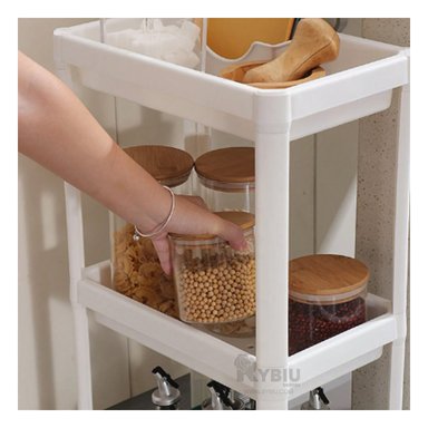 REPISA RYBIU HO29699 BLANCO PLASTICO CON 3 NIVELES + REGALO STICKERS