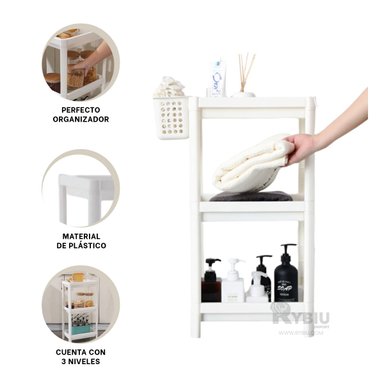 REPISA RYBIU HO29699 BLANCO COCINA + ENVOLTORIO REGALO - 3