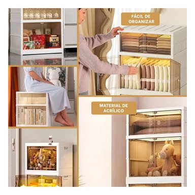 ORGANIZADOR RYBIU YP070146 BLANCO EFICAZ 2 NIVELES + POST-IT ADHESIVOS