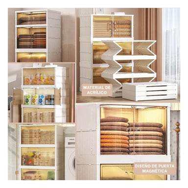 ORGANIZADOR RYBIU YP070147 BLANCO EFICAZ 3 NIVELES + LIGAS REGALO - 5