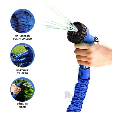 MANGUERA RYBIU HO29903 TUBO POLIESTER AZUL 60 M + REGALO AGENDITA