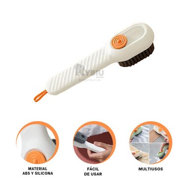 ESCOBILLA RYBIU HO30004 MANO BLANCO + GIFT MINIAGENDA