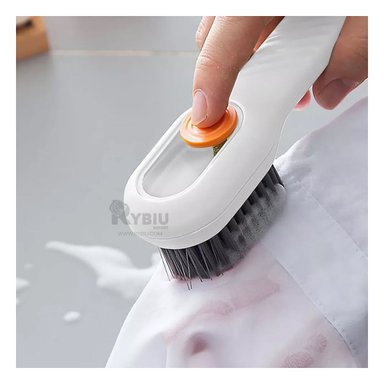 BROCHA RYBIU HO30004 COMPACTA BLANCO + REGALO LIGAS PEINAR