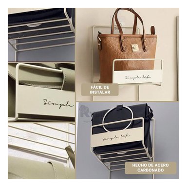 ESTANTE PARA NECESERES DE 45X17X19 BLANCO Y+GIFT MINIAGENDA