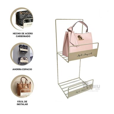 ESTANTE PRACTICO 45X17X19 BLANCO Y+REGALO AGENDITA