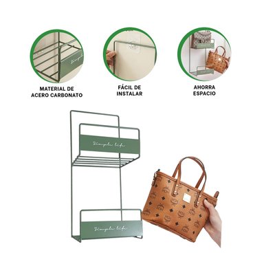 REPISA VERSATIL EN COLOR VERDE Y+BANDERITAS ADHESIVAS