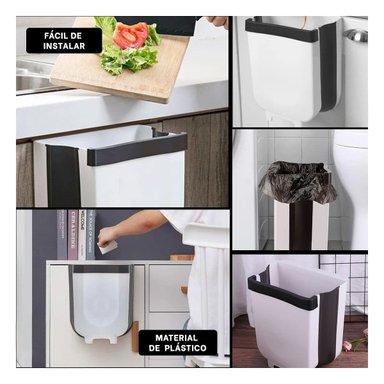 RECIPIENTE DESPERDICIOS RYBIU EN BLANCO + POST-IT ADHESIVOS