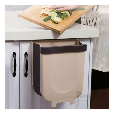 RECIPIENTE CASA COMPACTO RYBIU BEIGE + BANDERITAS ADHESIVAS - 2