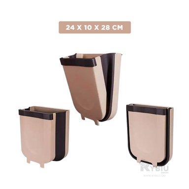 RECIPIENTE CASA COMPACTO RYBIU BEIGE + BANDERITAS ADHESIVAS - 5