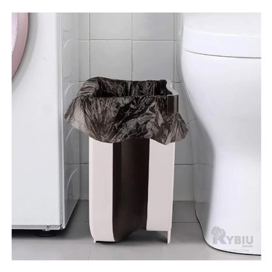 CONTENEDOR ALMACENAR DESECHOS RYBIU BLANCO + REGALO STICKERS