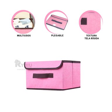 ORGANIZADOR RYBIU HO29774 ROSADO DURADERO + ENVOLTORIO REGALO