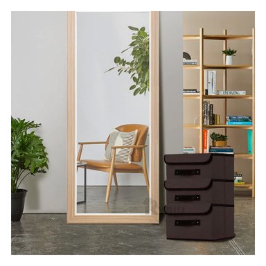 CESTO RYBIU HO29775 NEGRO MINIMALISTA + GIFT STICKERS