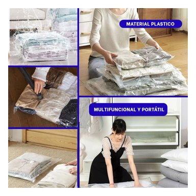 EMPAQUE RYBIU HO30726 GUARDAR ROPA ANARANJADO + REGALO STICKERS