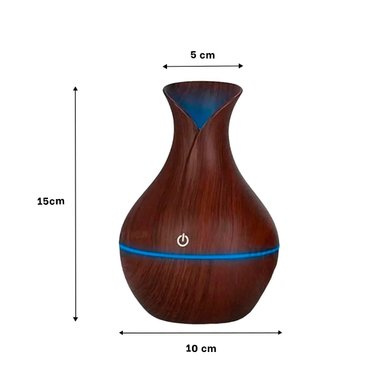 DIFUSOR RYBIU HO30730 MADERA OSCURA MAQUINA BOTA AROMA + LIGAS REGALO - 4