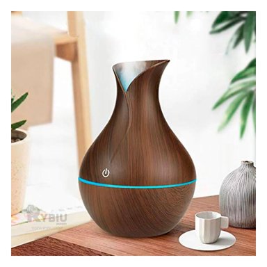 SET DIFUSOR RYBIU HO30730 MADERA OSCURA VERSATIL + PAPEL REGALO