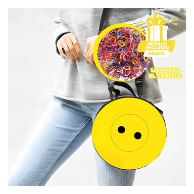 BANCO RYBIU HO30294 AMARILLO COMODO FEMENINO EN + REGALO LIGAS PEINAR - 1