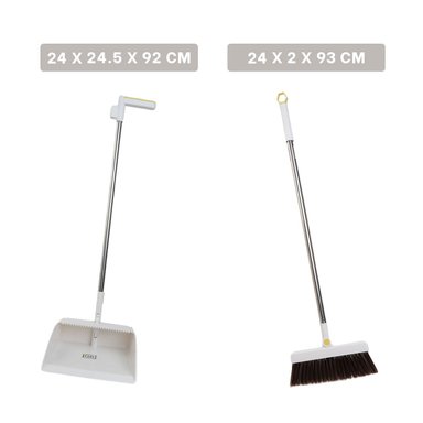 ESCOBILLA RYBIU COMPACTO RESISTENTE EN BLANCO + GIFT STICKERS - 5
